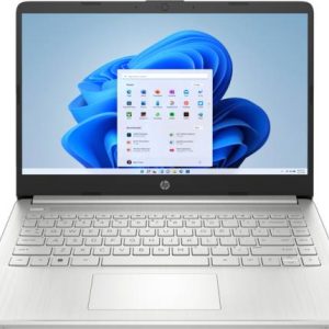 Computadora Portátil HP 14-dq0532la (A1UC2LA#ABM). Procesador Intel Celeron N4120, 4 GB RAM. Disco Duro 128 GB SSD. Pantalla 14 Pulgadas HD, Win 11 Home.