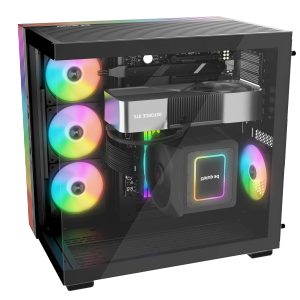 GABINETE be quiet! Light Base 600 LX Black con ventiladores ARGB BGW67