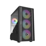 Gabinete Gaming Cooler Master MasterBox 600 ARGB (MB600-KGNN-S00), Color Negro