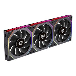 Kit 3 Ventiladores 120mm EOLOX LINK-R EXL95R Balam Rush Legend Series