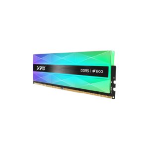 Memoria RAM ADATA XPG LANCER NEON RGB, DDR5 KIT 2X16GB UDIMM 8000MT/s. Disipador de aluminio GRIS PLATEADO. AX5U8000C3816G-DCLANRSG