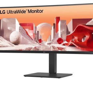 Monitor QHD IPS curvo, 34 Pulgadas con USB Tipo-C™, RJ45, altavoces,100 Hz, soporte ajustable y multipuertos