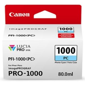 Tanque CANON PFI-1000 PC, Cian