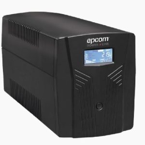 UPS de 1500VA/900W / Topología Línea Interactiva / Entrada y Salida 120 Vca/ Clavija NEMA 5-15P / 6 Tomas NEMA 5-15R