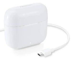 Audifonos bluetooth, Panasonic B110W con Microfono , inlambrico, USB-C, Blanco