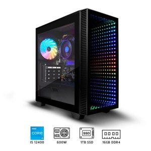 COMPUTADORA VORAGO GAMER CSG560 CORE I5 12400 16GB 1T SSD WIN TRIAL ARGB