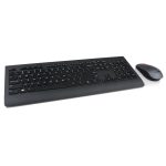 Kit teclado y mouse LENOVO 4X30H56831, Negro
