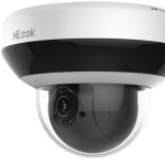 Mini Domo PTZ IP 2 Megapixel / 4X Zoom / H.265+ / 20 mts IR EXIR / WDR 120dB / PoE / IK10 / Exterior IP66