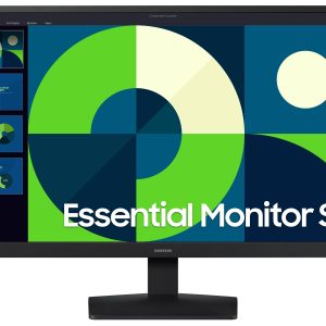 Monitor Samsung Essential S3, S31D, 24 pulgadas, FHD, FLAT, 75Hz, 5ms, LS24D310EALXZX