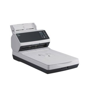 Scanner FUJITSU modelo FI-8270. ADF símplex:70 ppm (200/300 ppp), dúplex : 140 ipm (200/300 ppp) cama plana 1,7 segundos(200/300 ppp), fuente de luz ADF