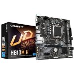 Tarjeta Madre Gigabyte Micro-ATX H610M H, S1700, 64GB DDR5 para Intel