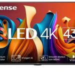 Televisor Hisense 43QD6QV, 43 pulgadas, QLED, 3840 x 2160 Pixeles, QLED VIDAA SMART TV