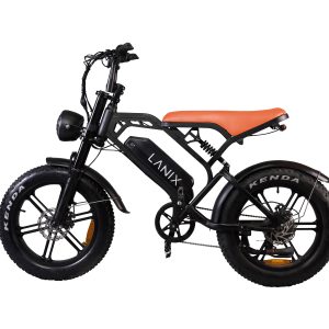 Bicicleta Eléctrica LANIX EBike XB3 15160, Motor: 750W. Velocidad Máxima 40 KM/H,Freno de Disco trasero, Luz LED. Tiempo de carga 7 - 8 hrs.