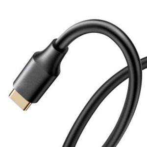 CABLE USB C V3.2 - TIPO C, 2 METROS, NEGRO, BROBOTIX 6006061