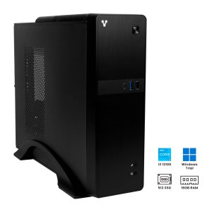 COMPUTADORA VORAGO SLIMBAY 5 CORE I3 12100 16GB 512GB M.2 NODVD WIN TRIAL - 3 años de garantía // Incluye kit de teclado y mouse