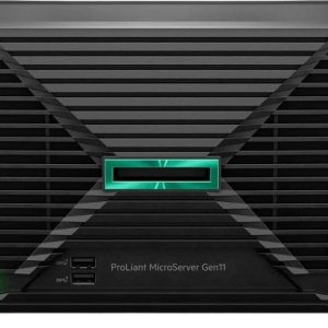 HPE ProLiant MicroServer G11 E-2434 4c 1x16GB-U 4LFF-NHP 2x1TB HDD 180W External PS Cmp Mod Server