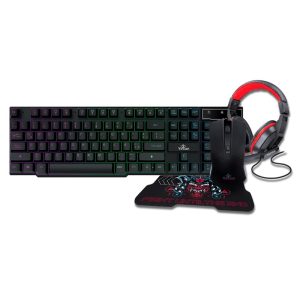 Kit Yeyian Led YKH-20707 HYDRA S2000, Teclado, Mouse, Headset, Mousepad,