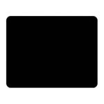Mousepad Gaming, superficie extra suave y antiderrapante, repelente al agua, bordes cocidos, resistente, 31x40 cms, negro, BROBOTIX 6007082