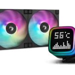 Enfriamiento Liquido DeepCool LP240 ARGB , 2 x 120mm, 600-2400 RPM Negro R-LP240-BKMSNC-G-1