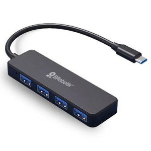 HUB USB V3.0, 4 PUERTOS, COMPATIBLE CON TODOS LOS PUERTOS Y DISPOSITIVOS USB TIPO A, CONEXIÓN TIPO C, 6007501 BROBOTIX