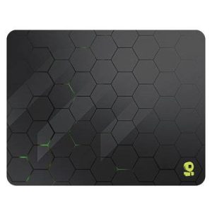 MOUSEPAD GAMER, 31 X 40 CM, DISEÑO HEXÁGONO, GRIS, BORDES COSIDOS, 6007075, BROBOTIX