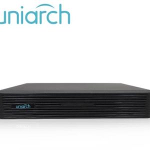 NVR UNIARCH (NVR-104E2-P4) / 4 Canales / 4 Canales POE / Capacidad 1 Disco Duro de 6 TB
