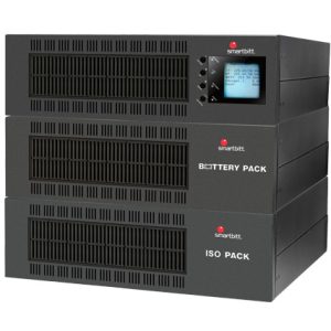 No Breaks y UPS SMARTBITT SBOL6KRTG1-2, 6000 VA, 6000 W, 7 h , Negro, Oficina