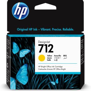 Tinta HP 712 3ED69A, Amarillo, 29ml