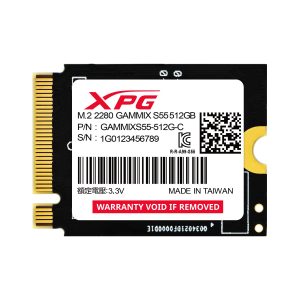 Unidad de Estado Sólido XPG GAMMIX S55 512GB PCIe Gen4 x4 M.2 2230, SGAMMIXS55-512G-C