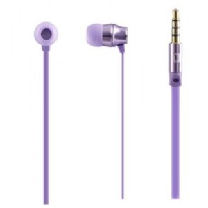 Audífonos In EAR Mobifree METALIC, Morado, Alámbrico,1.2 m