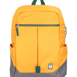 Backpack RAINBOW TZLBP26-G TECHZONE COLORS, 100% Poliéster, Color Amarillo, GARANTIA LIMITADA DE POR VIDA.