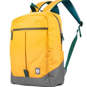 Backpack RAINBOW TZLBP26-G TECHZONE COLORS, 100% Poliéster, Color Amarillo, GARANTIA LIMITADA DE POR VIDA.