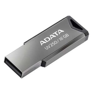 Memoria USB 2.0 ADATA AUV250-16G-RBK, Plata, 16 GB, USB tipo A