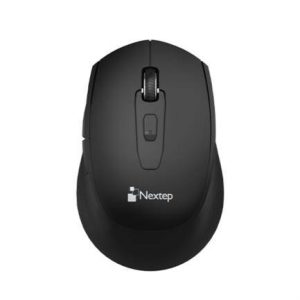 Mouse Nextep Inalámbrico NE-410X USB 1600 dpi Batería Incluida AA Color Negro alcance 10 mts